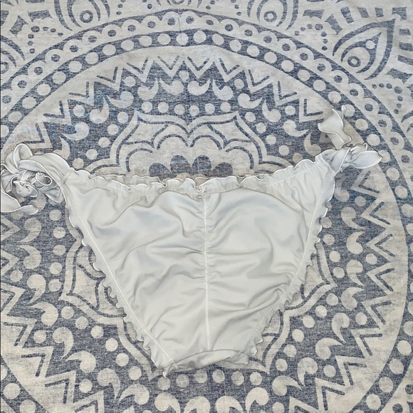 White Ruffle Swim - Picture 2 of 2